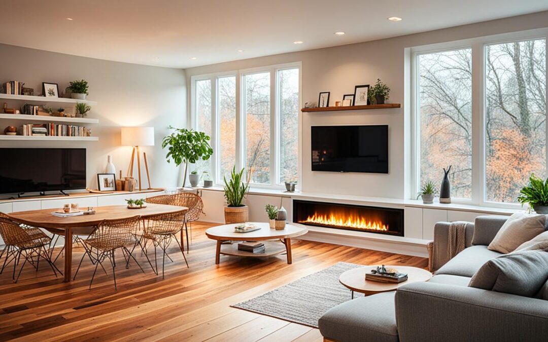 Casas com sistema de aquecimento de pisos