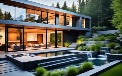 Arquitetura de casas com conceito de spa