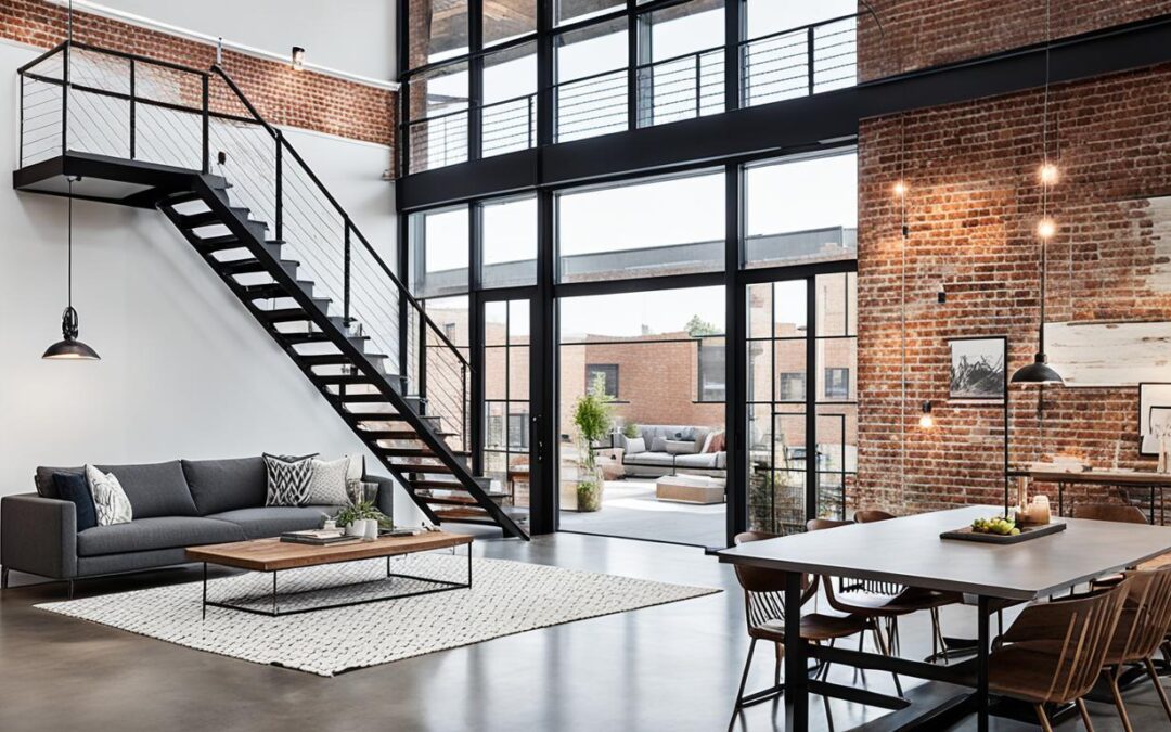 Arquitetura de casas com conceito de loft