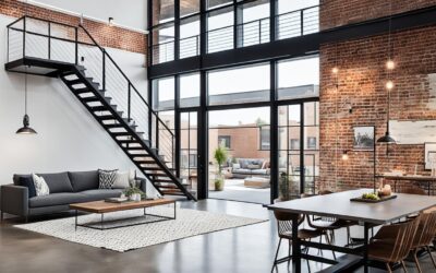 Arquitetura de casas com conceito de loft