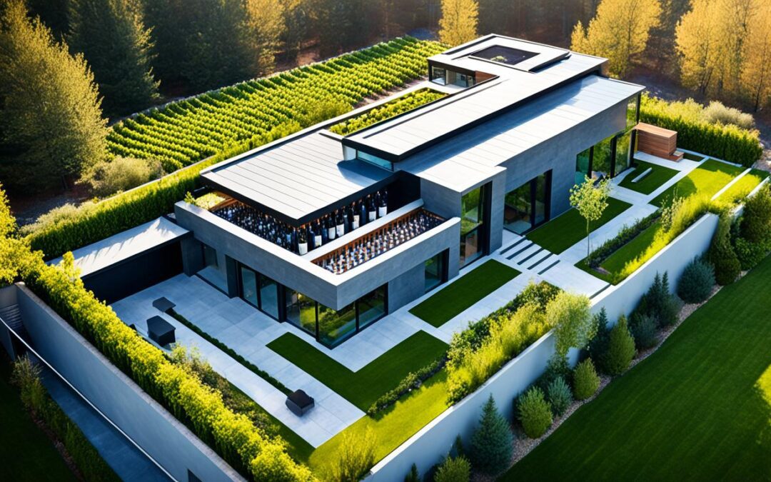 Casas com adega climatizada