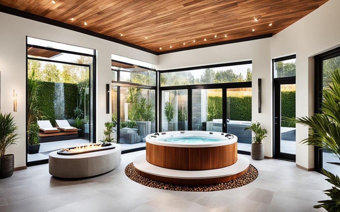 Casas com áreas de spa privativas