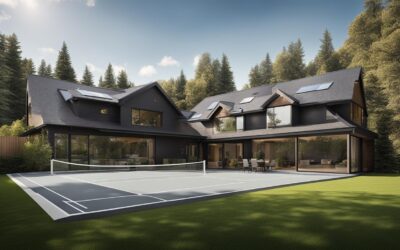 Casas com quadras esportivas privativas