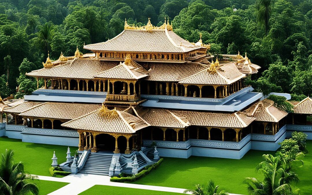 Arquitetura de casas com conceito de templo religioso privativo