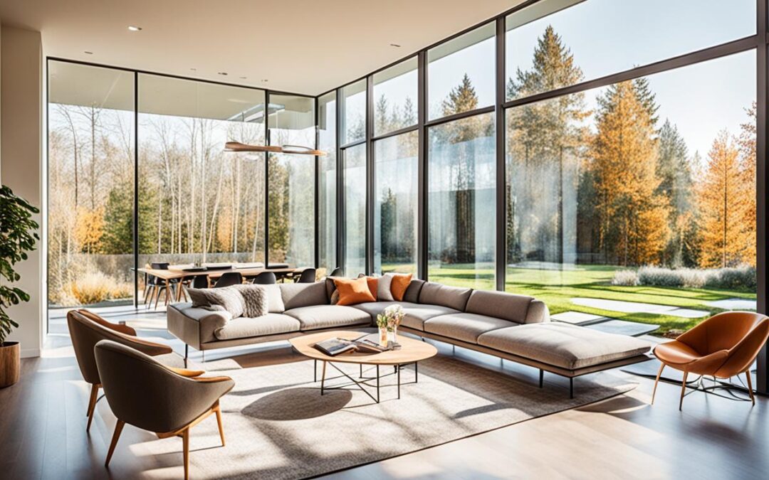 Casas com sistema de controle de luz natural