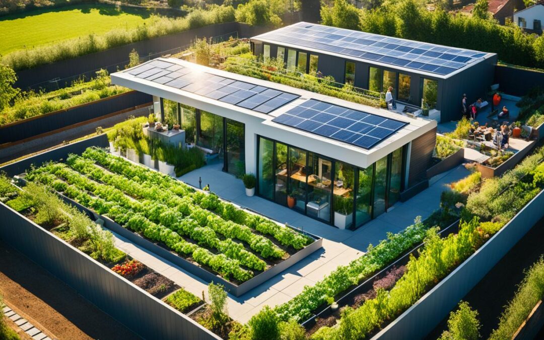 Projetos de casas com espaços dedicados ao cultivo de alimentos orgânicos