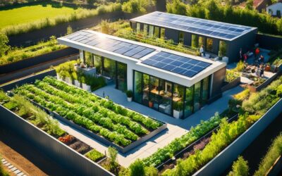 Projetos de casas com espaços dedicados ao cultivo de alimentos orgânicos