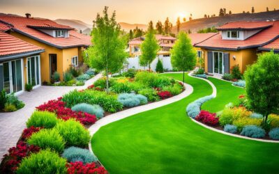 Casas com sistema de irrigação por gotejamento