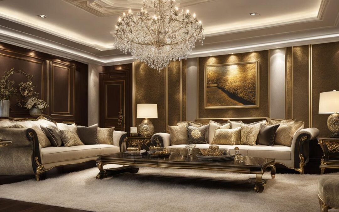 Revestimentos de parede para ambientes luxuosos