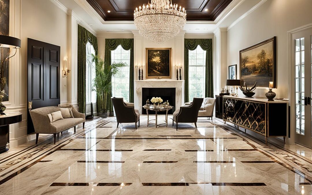 Revestimentos de piso para ambientes luxuosos
